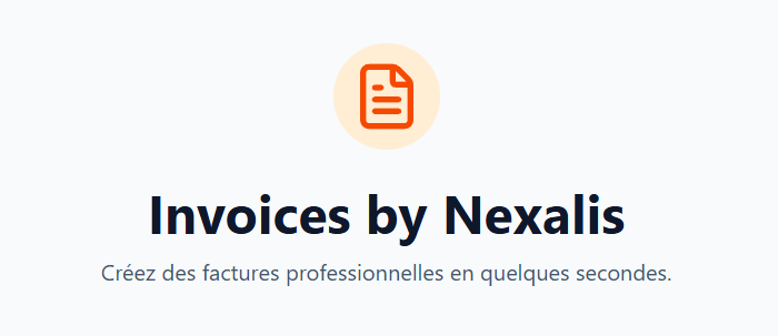 Nexalis Invoices